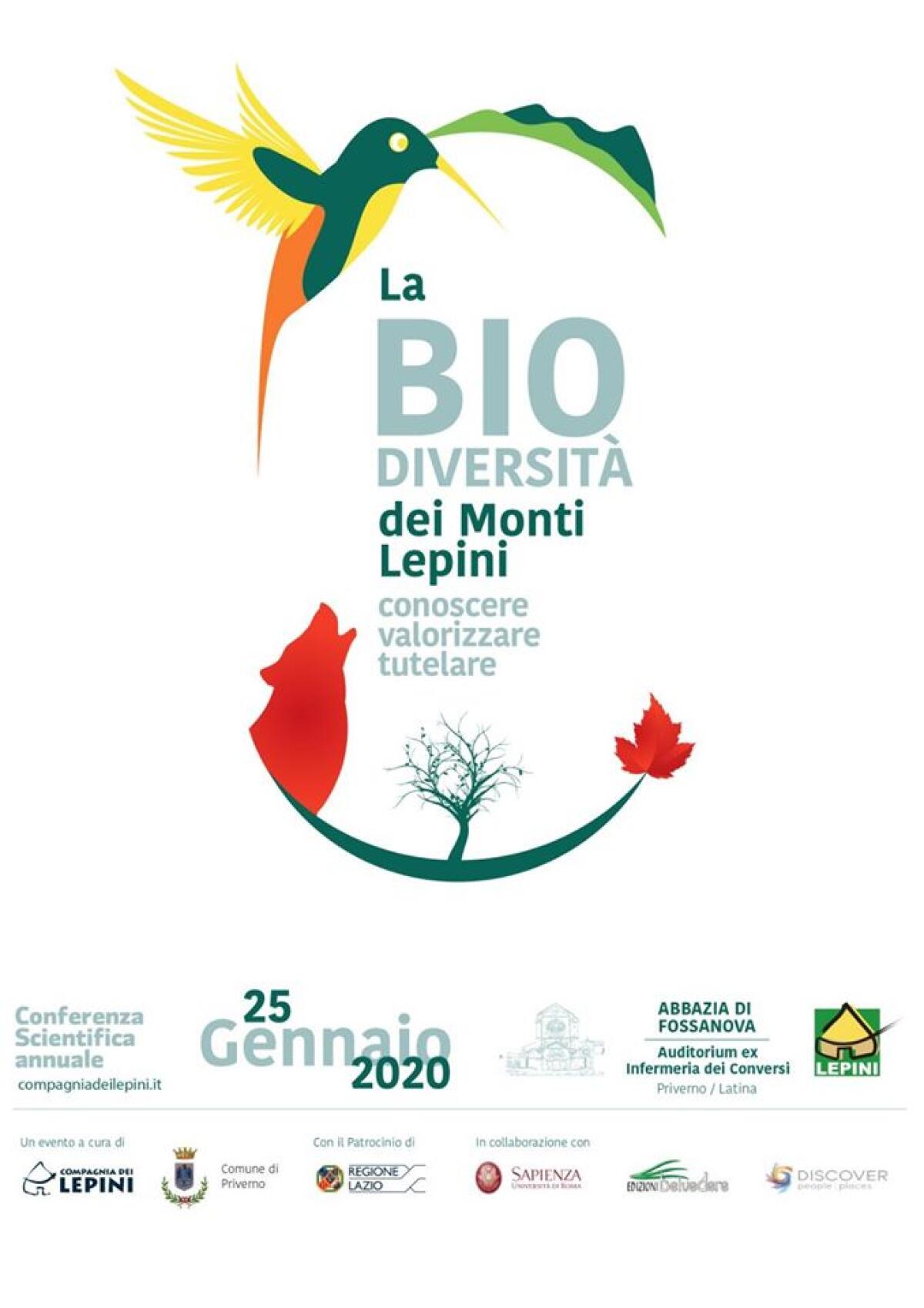“La biodiversità dei Monti Lepini”: questo sabato un convegno all’Abbazia di Fossanova, a Priverno. - 