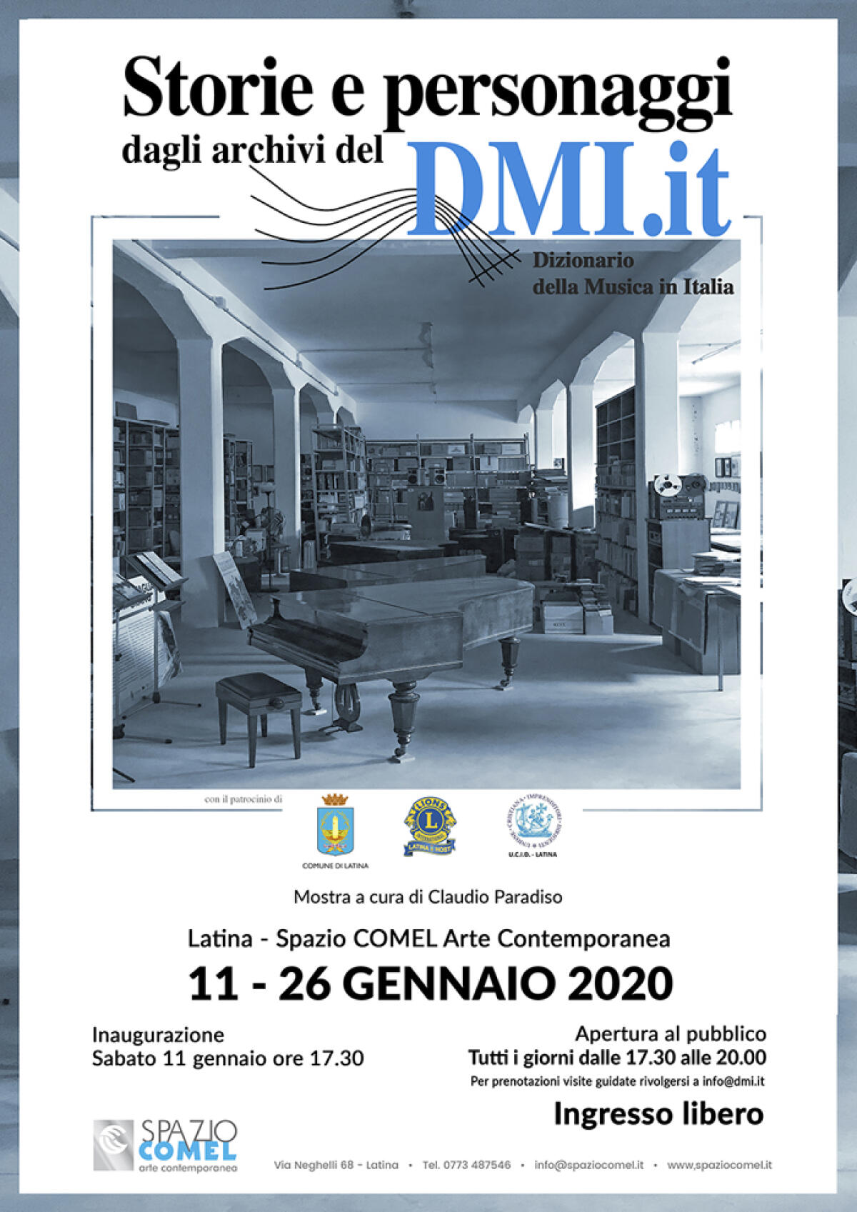 A Latina la mostra storica “Storie e Personaggi dagli Archivi del DMI”. - 
