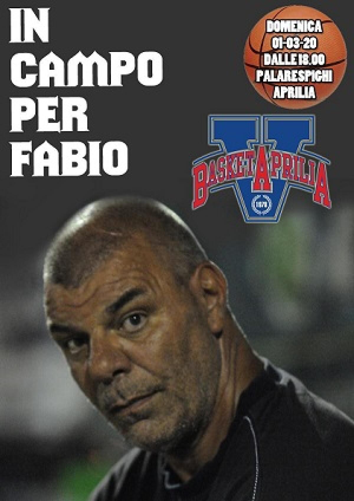 La Virtus Basket Aprilia scende in campo per una raccolta fondi in favore della famiglia di Fabio Gabanella. - 