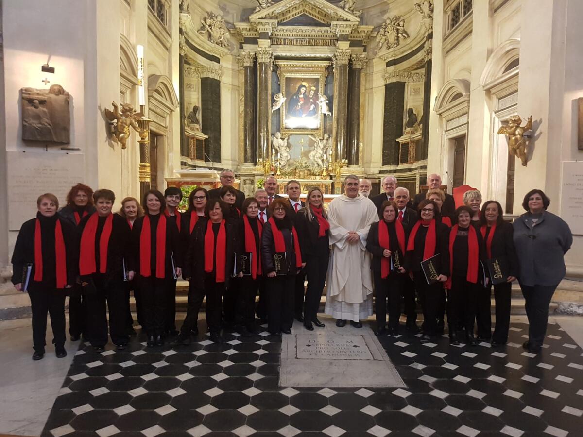 I Liberi Cantores protagonisti nella Chiesa degli Artisti in Piazza del Popolo a Roma - 
