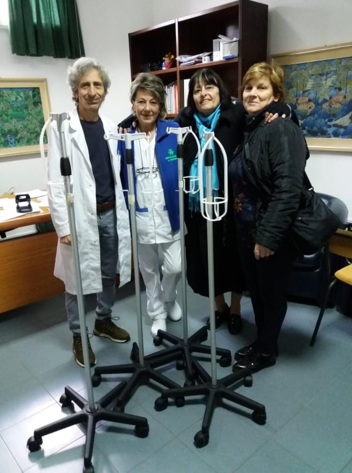 Nuove donazioni all'Ospedale Goretti di Latina dall'associazione In Ricordo di Daniele - 