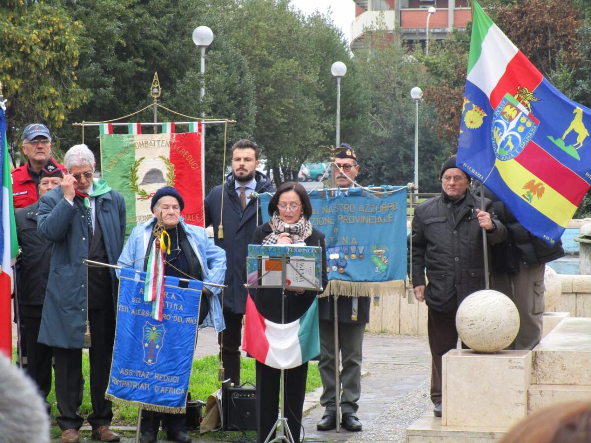Giorno del Ricordo, la cerimonia in piazzale Trieste a Latina: "Capitolo buio della nostra storia" - 