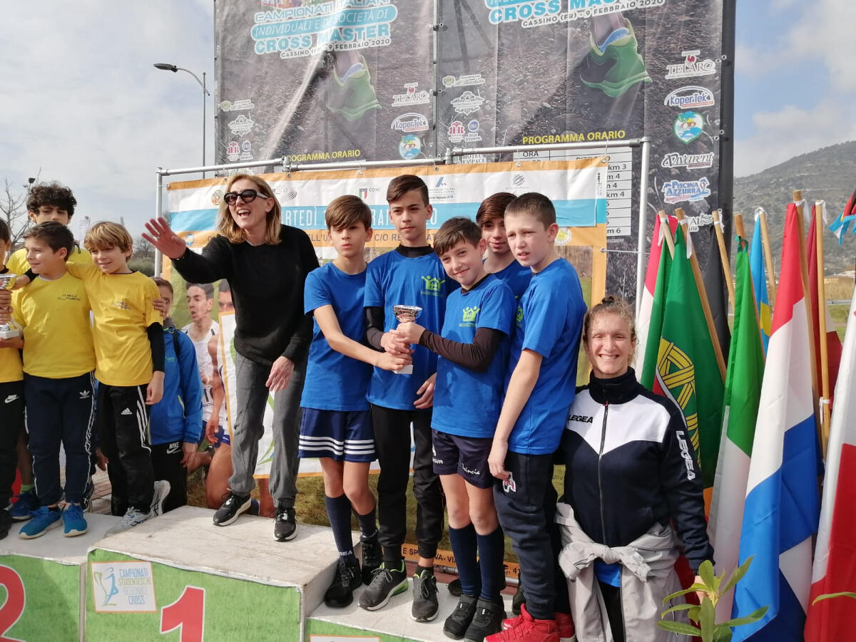 Aprilia, l'istituto Matteotti sul podio della regionale di corsa campestre - 