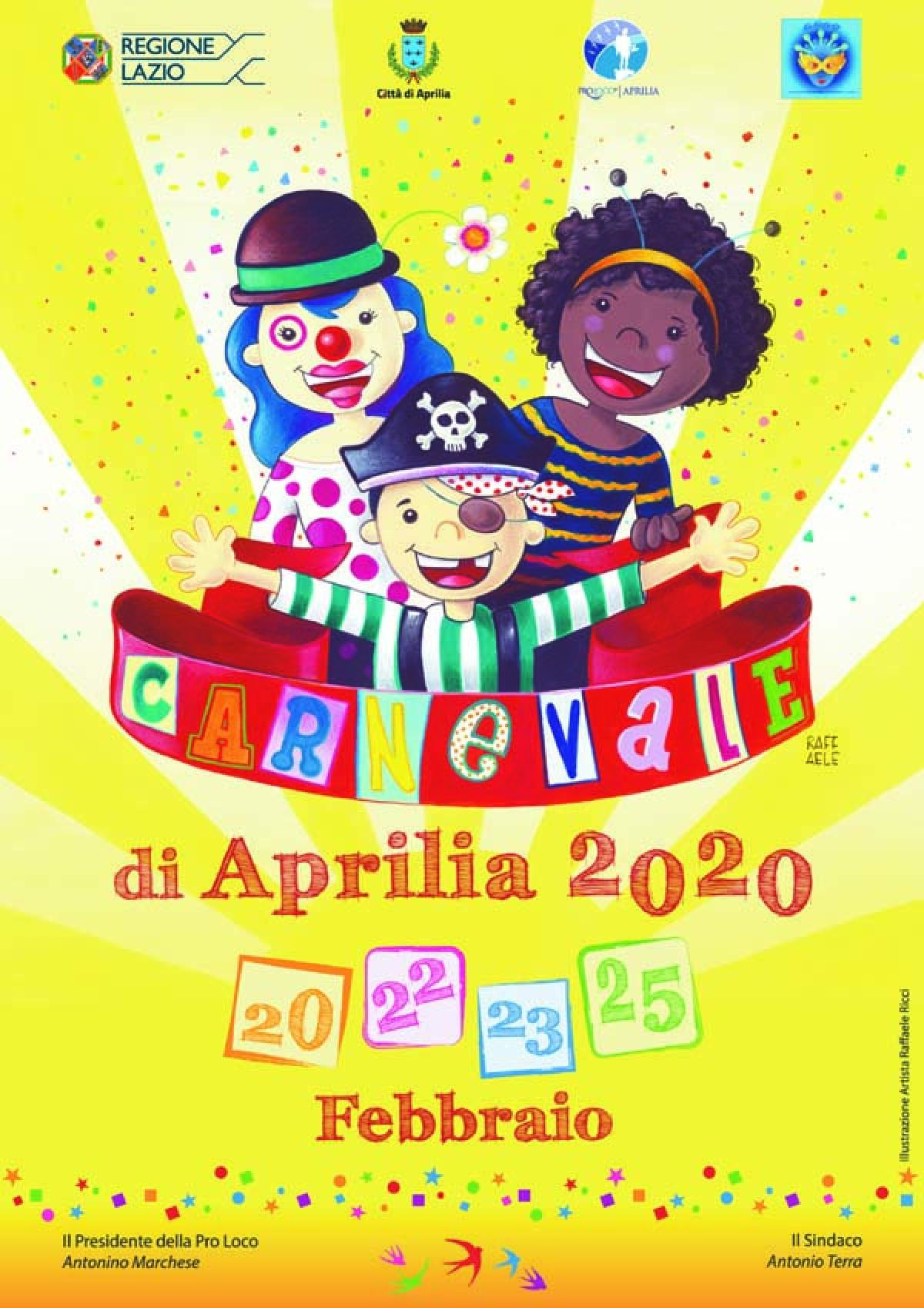 Carnevale di Aprilia, 6 i carri e 10 i gruppi mascherati LE FOTO - 