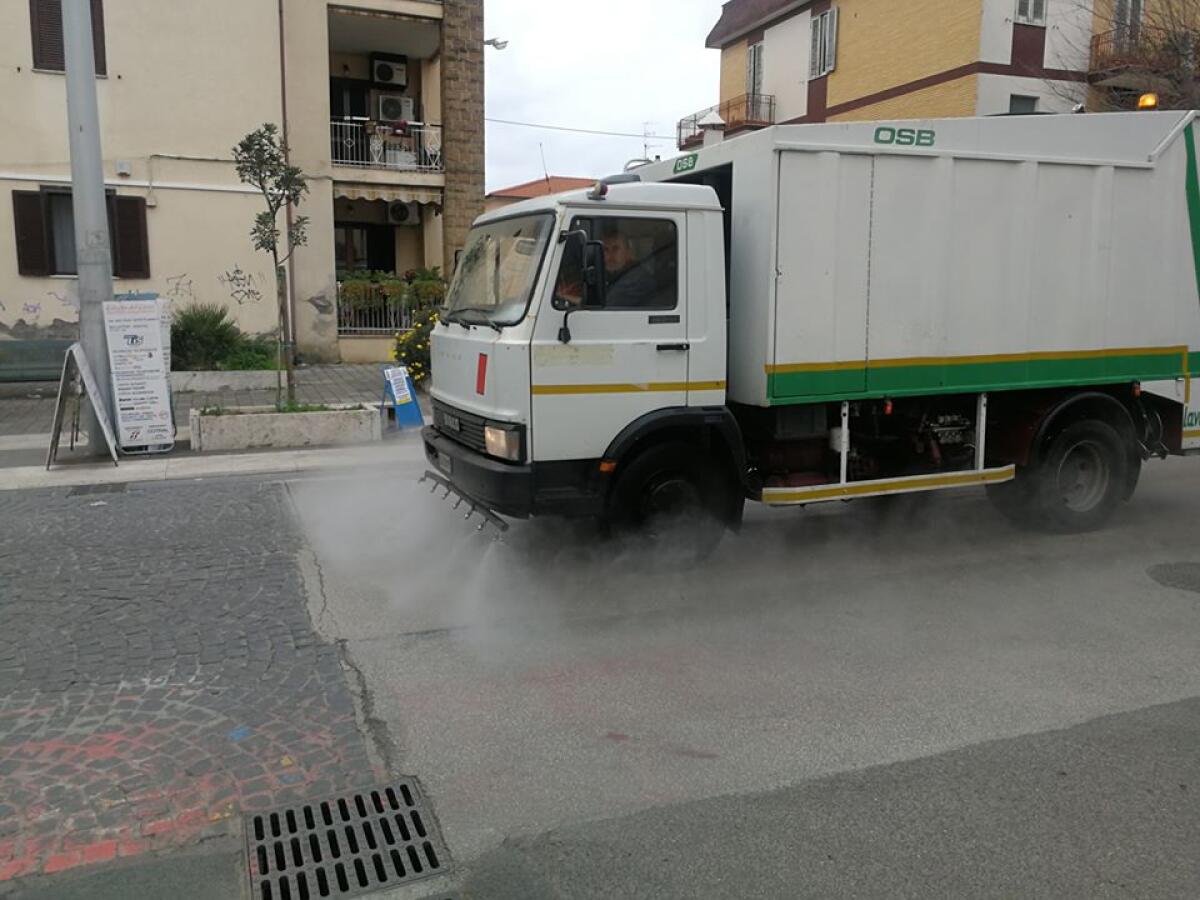 Ad Albano, Velletri e Lariano parte la sanificazione del territorio - 