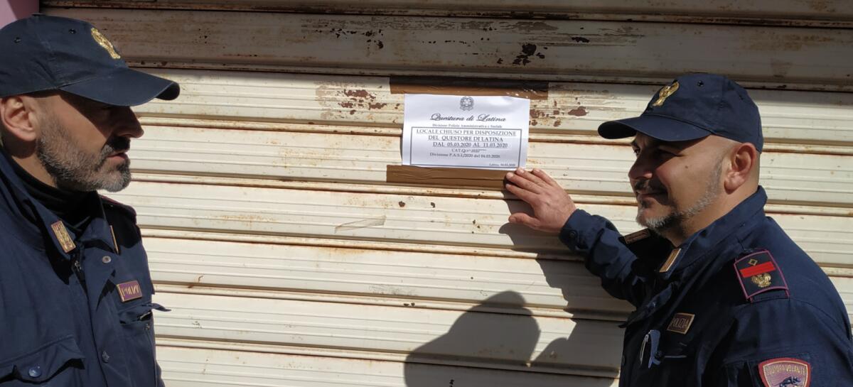 Rissa davanti al locale: il Questore di Latina dispone una chiusura nel quartiere Nicolosi. Altra rissa ieri in centro. - 