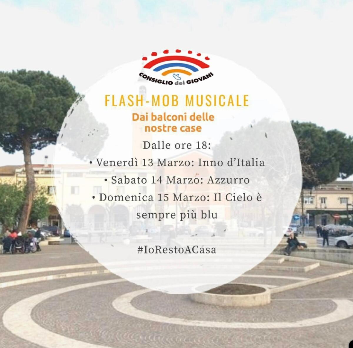 Coronavirus, anche il Consiglio dei Giovani di Aprilia sostiene il flash mob a distanza - 