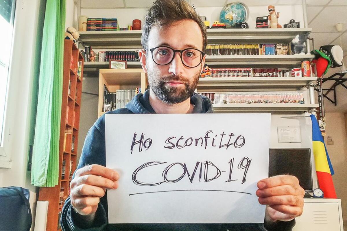 Alessandro, fisioterapista di 34 anni di Latina, si racconta su Facebook: “Ho sconfitto Covid-19, ma non prendetela alla leggera!”. - 