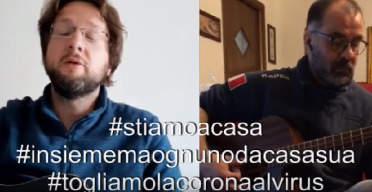 Suonare insieme ma da lontano, i video del musicista pontino Andrea Montecalvo - 
