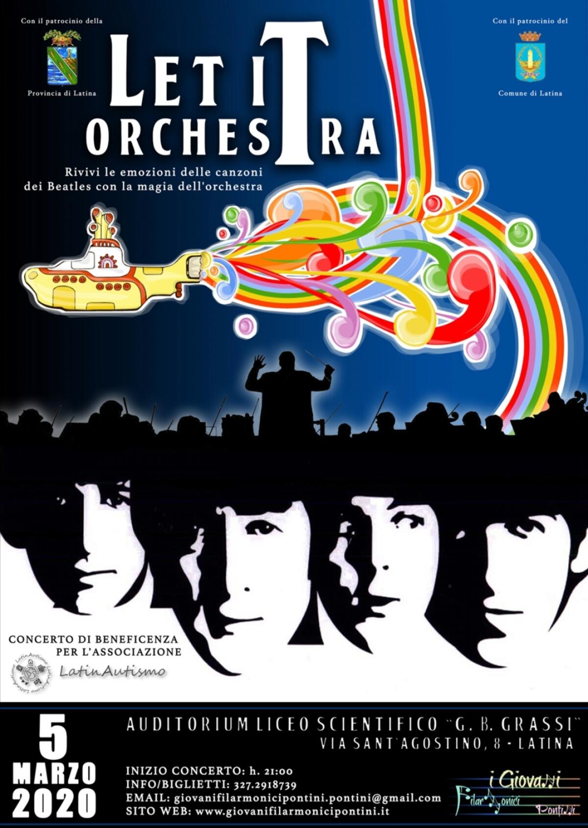 I “Giovani Filarmonici Pontini” suonano i Beatles per raccogliere fondi: appuntamento questo giovedì al Liceo Grassi di Latina. - 