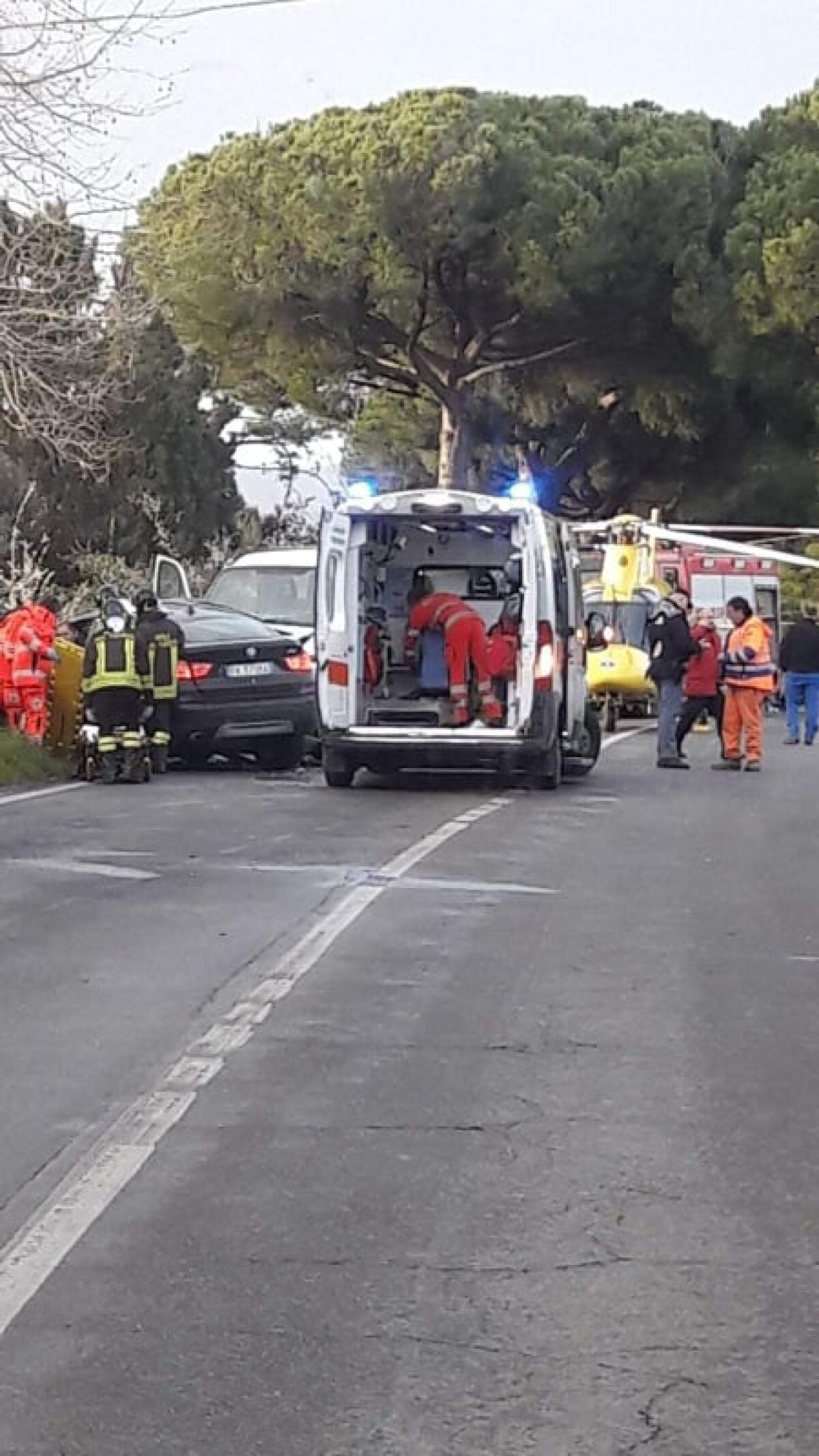 Velletri - Grave incidente sull'Appia, un ferito - 
