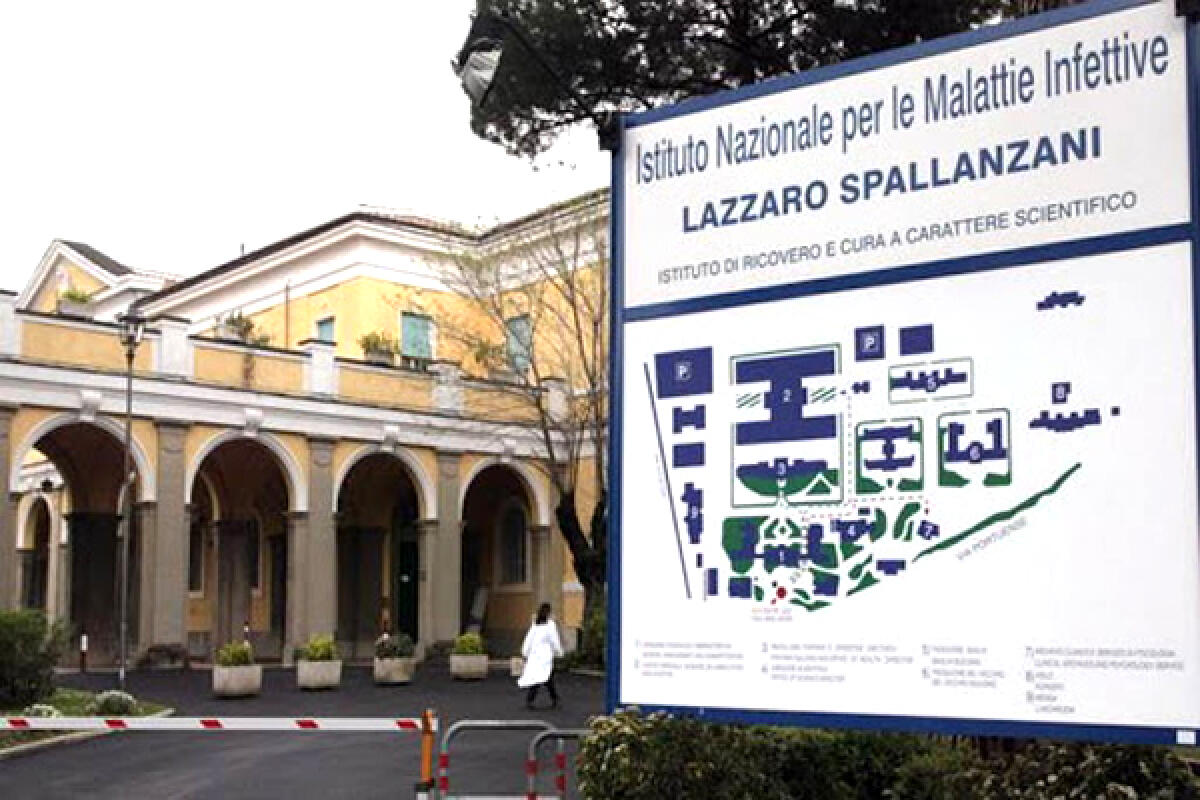 Coronavirus: il bollettino medico odierno dell’Istituto Spallanzani di Roma: i pazienti positivi oggi sono in totale 112. - 