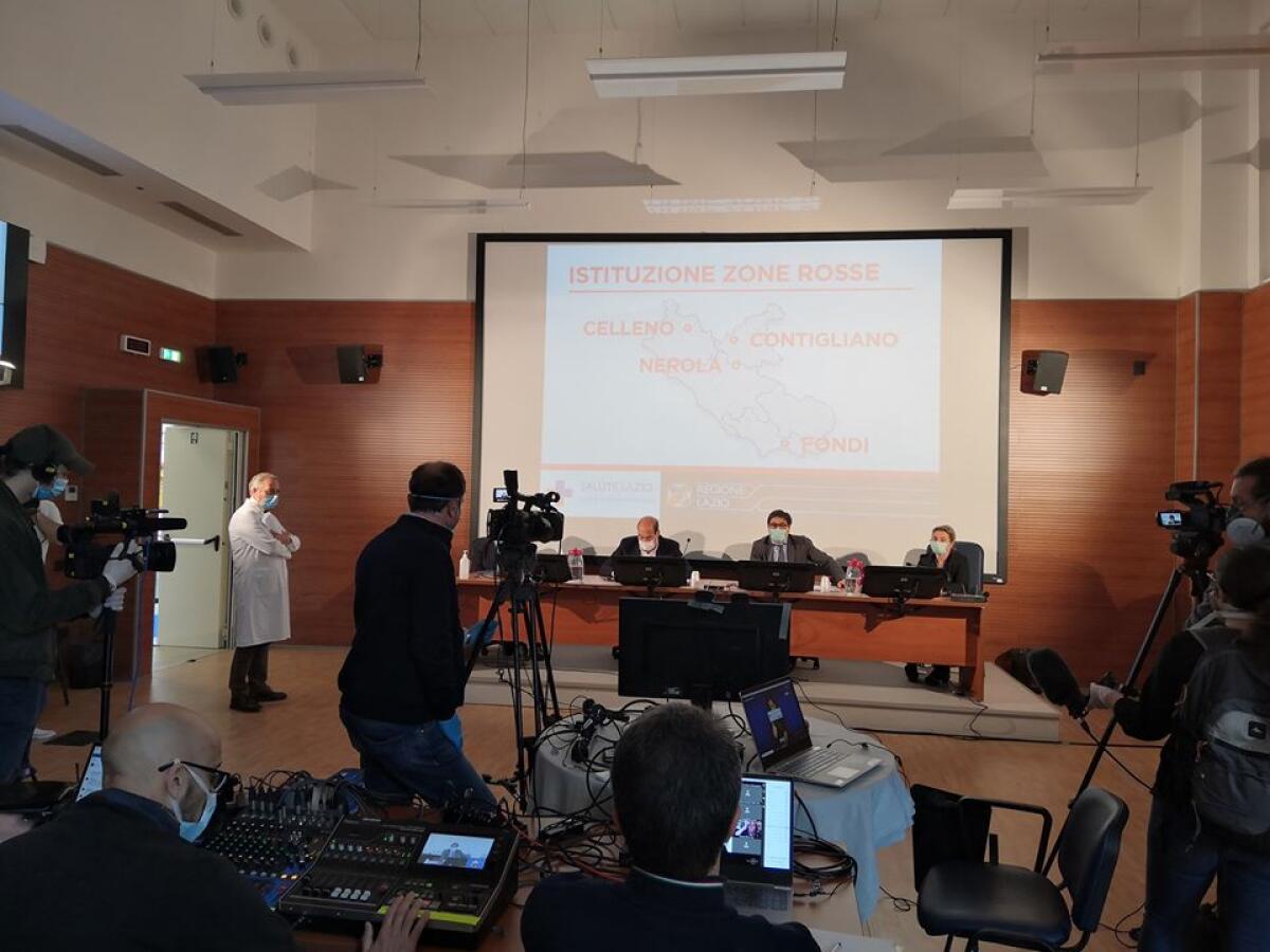 Sistema Lazio a 30 giorni dal “lockdown”, D’Amato e Zingaretti: “al via 300mila test sierologici, priorità al personale sanitario”. - 