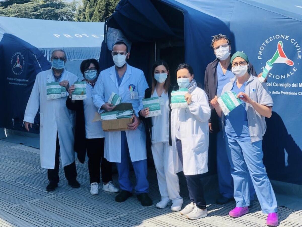 ICOT di Latina, da Shanghai 350 mascherine ad altissima protezione - 