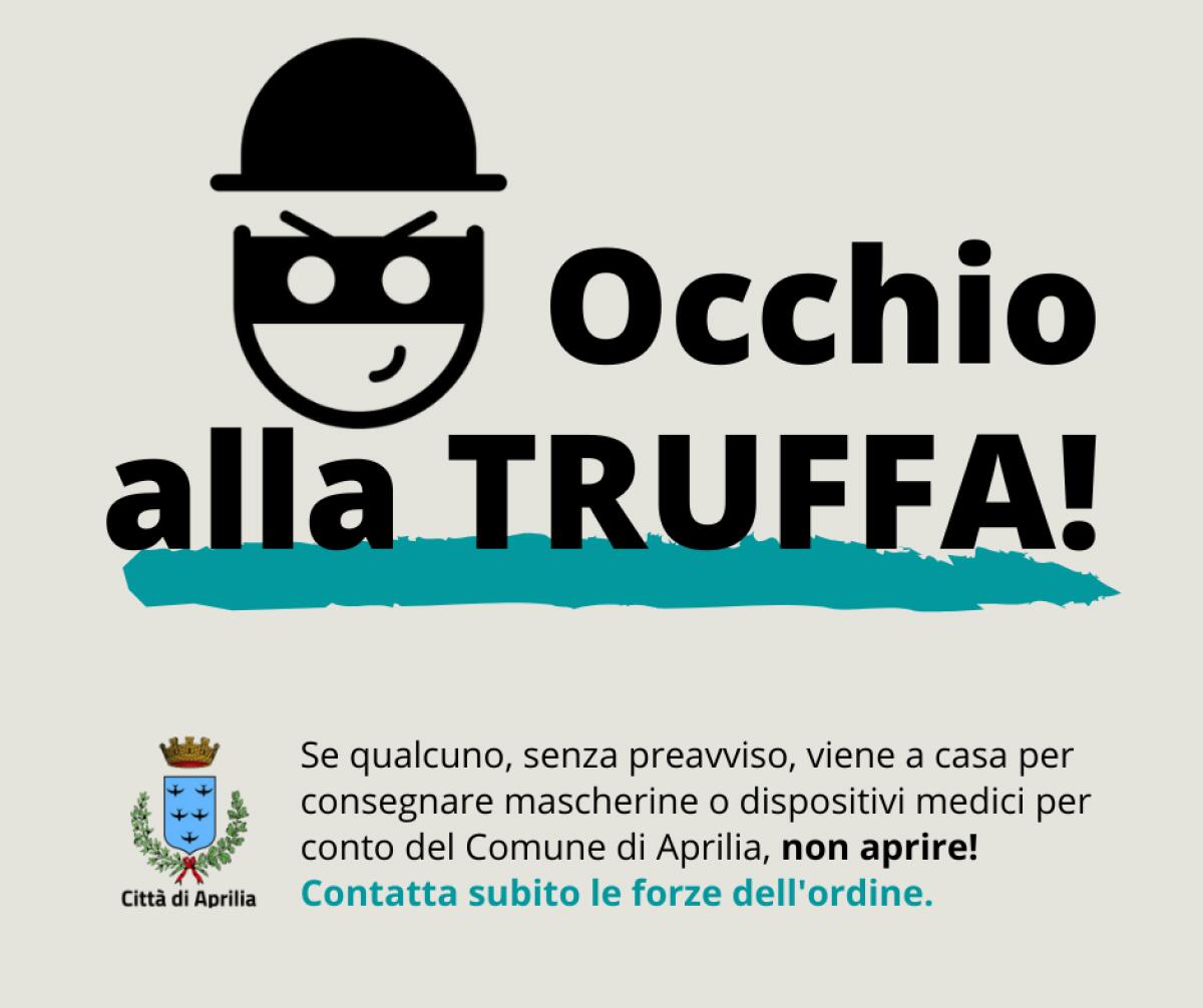 I Comuni di Aprilia e Nettuno avvisano la cittadina: “occhio ai truffatori che dicono di voler consegnar in casa dispositivi di sicurezza. - 