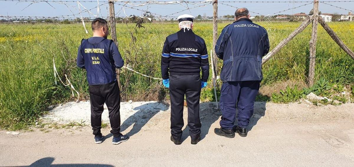 Ordigno bellico inesploso rinvenuto in via dei Giardini, ad Aprilia. Avviate le operazione di messa in sicurezza. - 