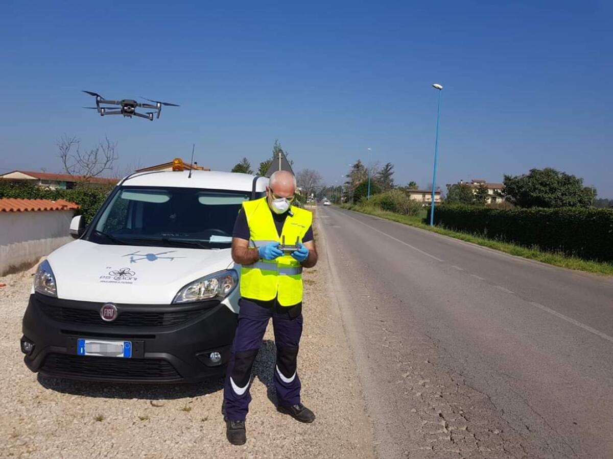 Per questo fine settimana di Pasqua droni in volo anche a Latina per controllare il territorio. - 