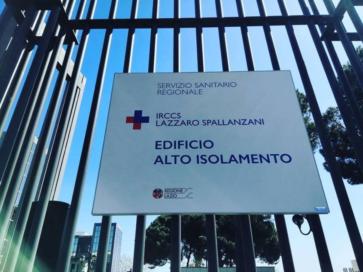 Bollettino medico dello Spallanzani: “i pazienti positivi al Covid-19 oggi scendono a 105”. - 