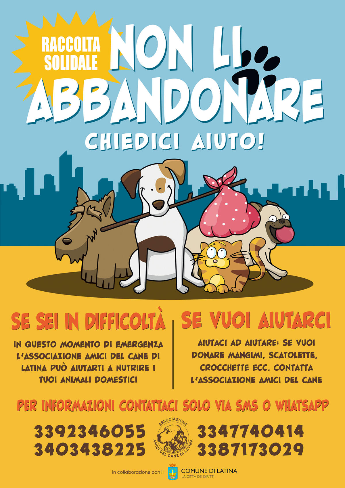 A Latina il “Carrello solidale” dell’associazione Amici del Cane per chi non riesce più a prendersi cura dei propri animali. - 
