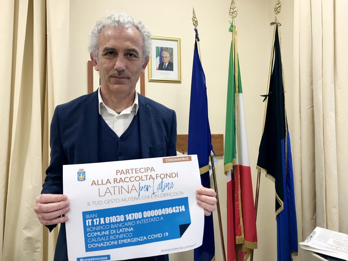 Latina per Latina, il Comune stanzia 1 milione e 720 mila euro per imprese e famiglie in difficoltà - 