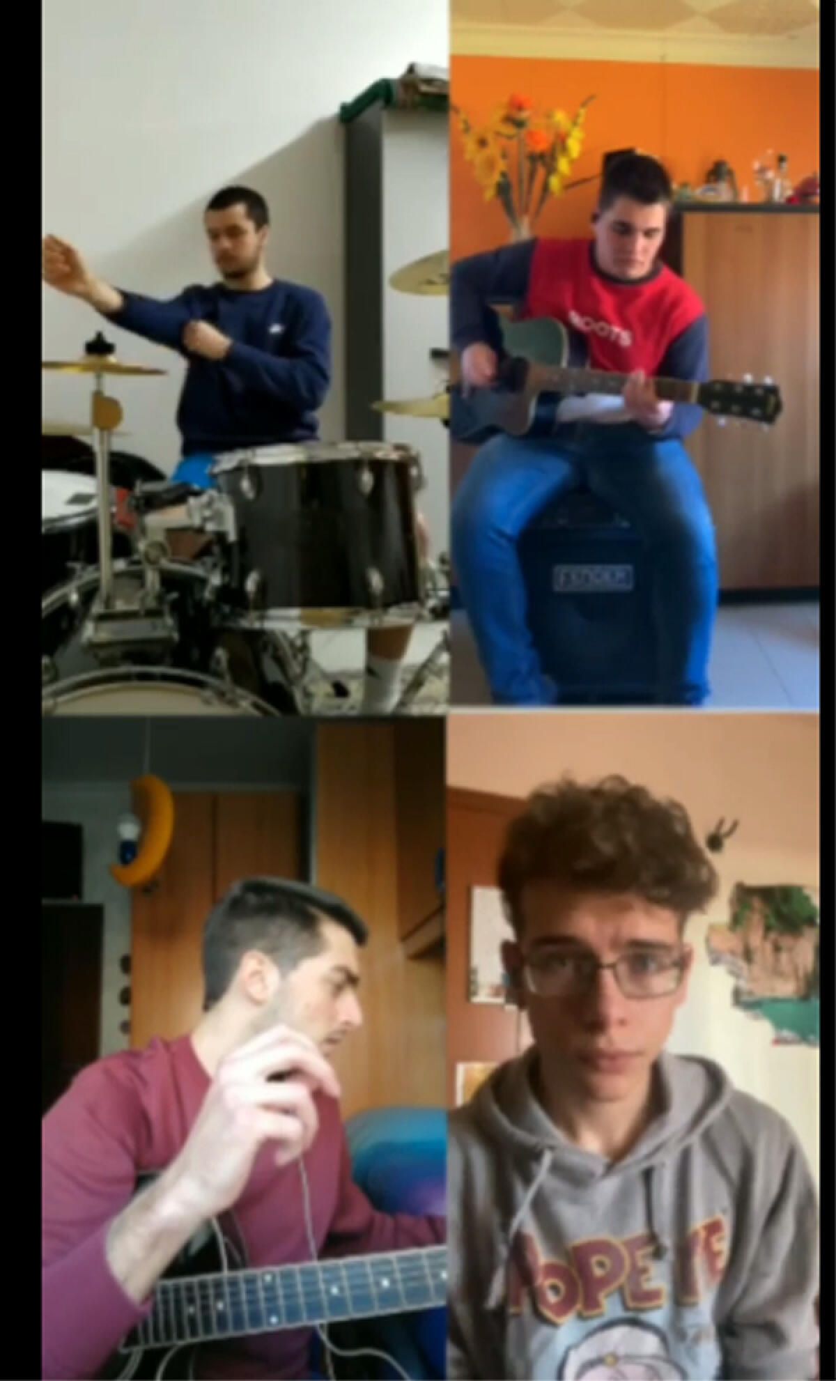 La band apriliana under 20 "Overxposed" lancia una versione "inedita" del brano Waiting for the Sun - 