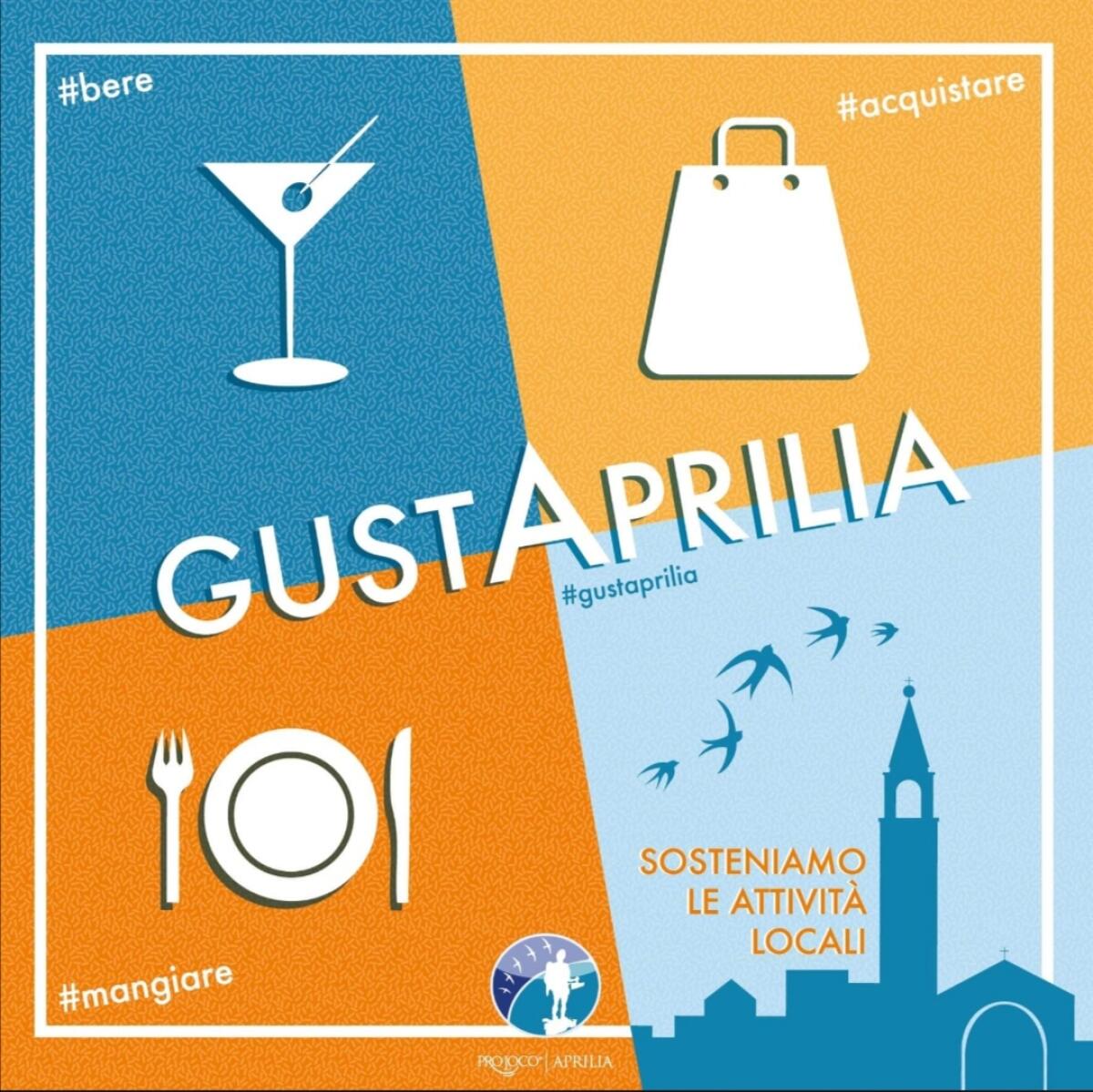 #GUSTAPRILIA: al via un a campagna della Proloco per sostenere i negozi della città. - 