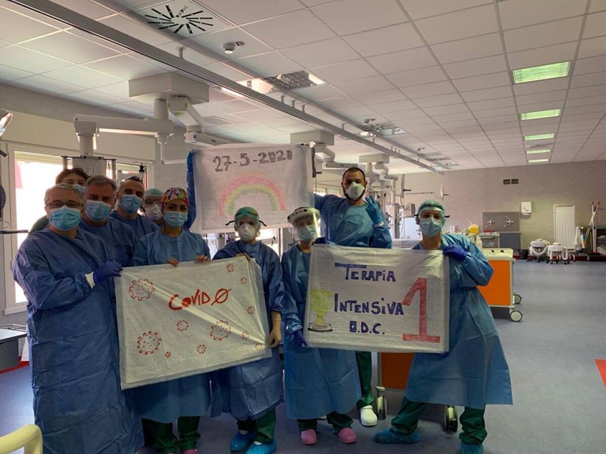 Coronavirus - Si svuota la terapia intensiva dell'Ospedale dei Castelli - 