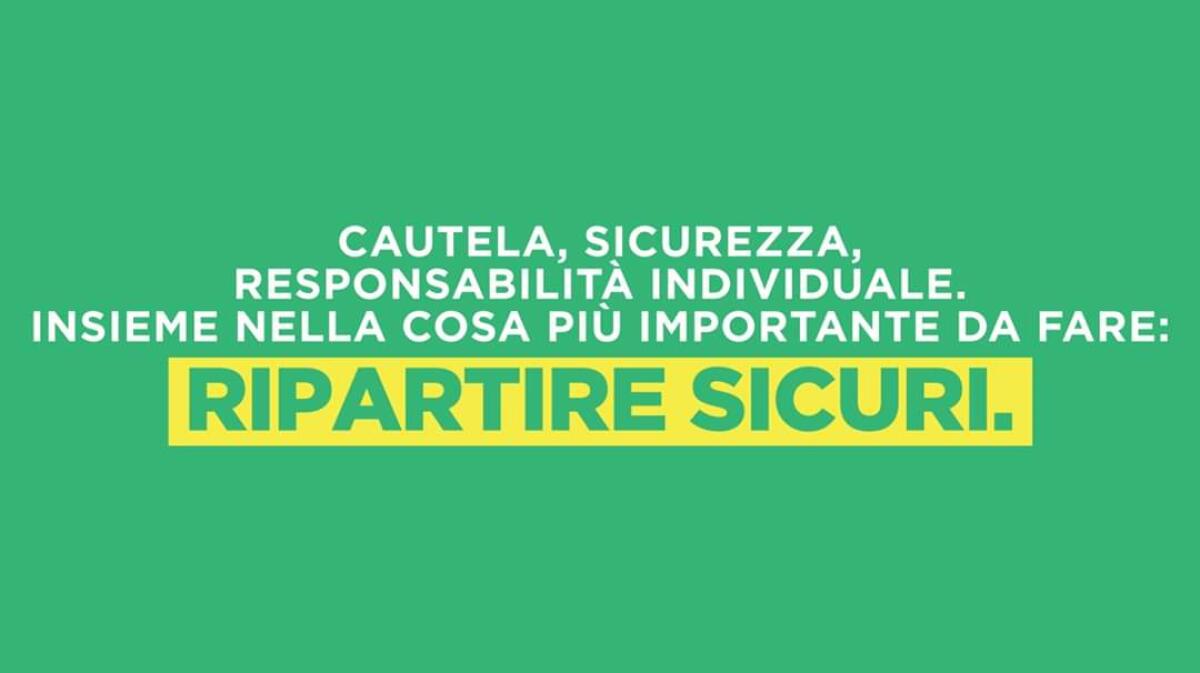 "Ripartire sicuri": ecco l'ordinanza e le linee guida della Regione Lazio. - 