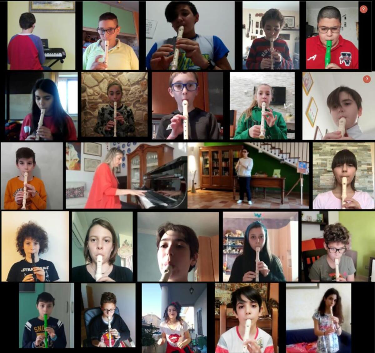 Green World Music, i ragazzi della Pascoli di Aprilia portavano avanti il progetto  distanza - 