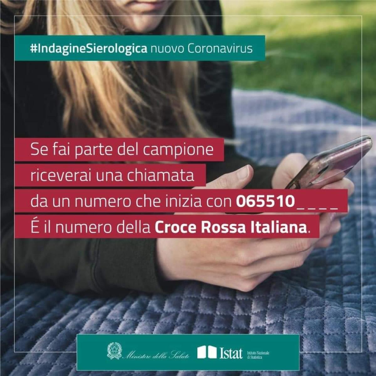 Covid-19, test di sieroprevalenza anche ad Aprilia: rispondete alla chiamata della Croce Rossa. - 