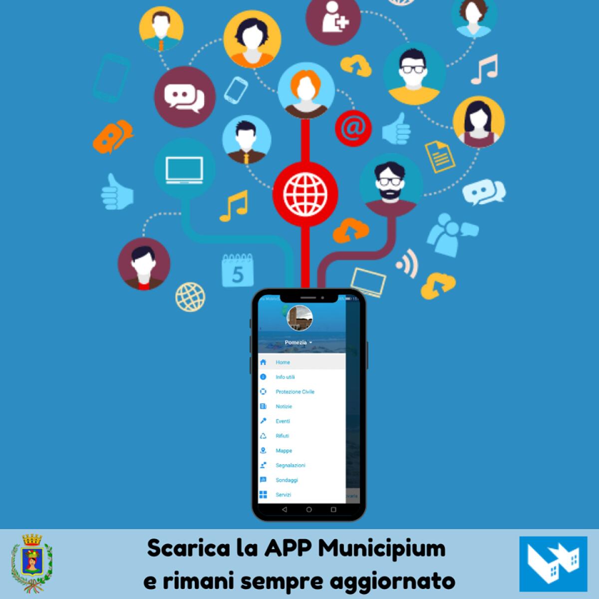Sull’App “Municipium” la mappa delle attività che svolgono consegne a domicilio a Pomezia. - 