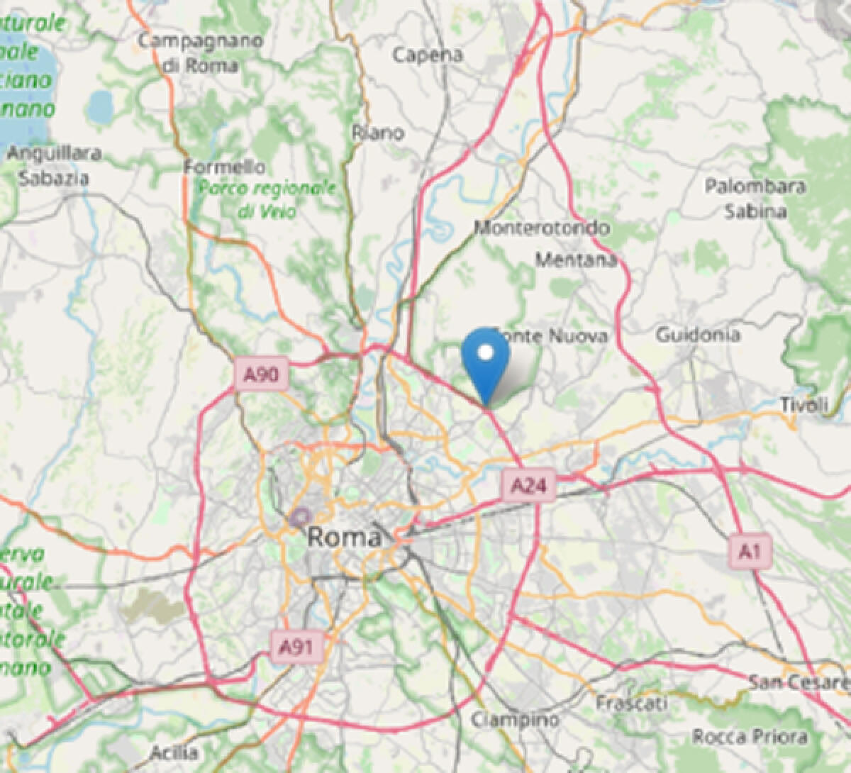 Terremoto alle 5 del mattino, scossa di magnitudo 3.3 sveglia Roma - 