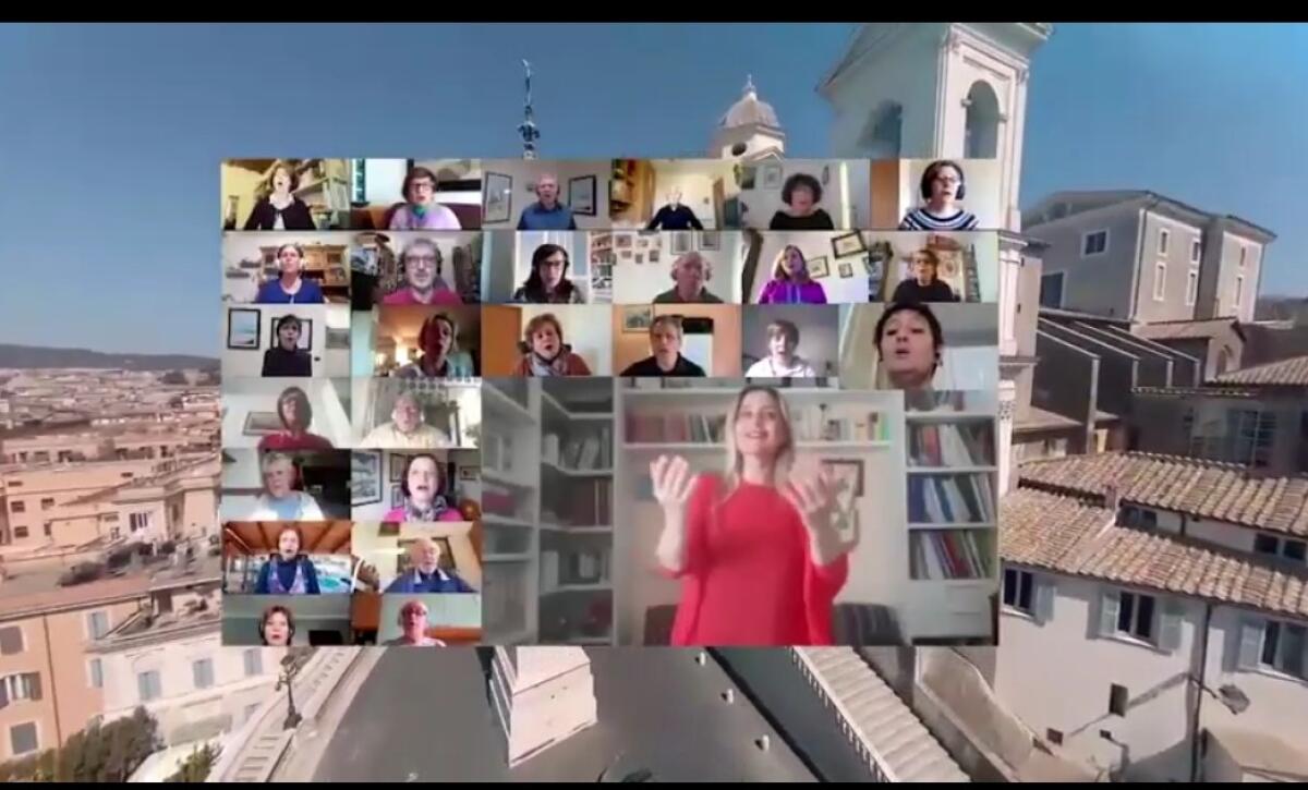 Aprilia, i Liberi Cantores festeggiano 20 anni suonando a distanza VIDEO - 