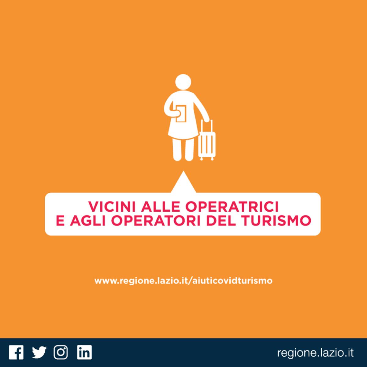 Da lunedì nel Lazio al via le domanda per i contributi a fondo perduto per le imprese del settore turistico. - 