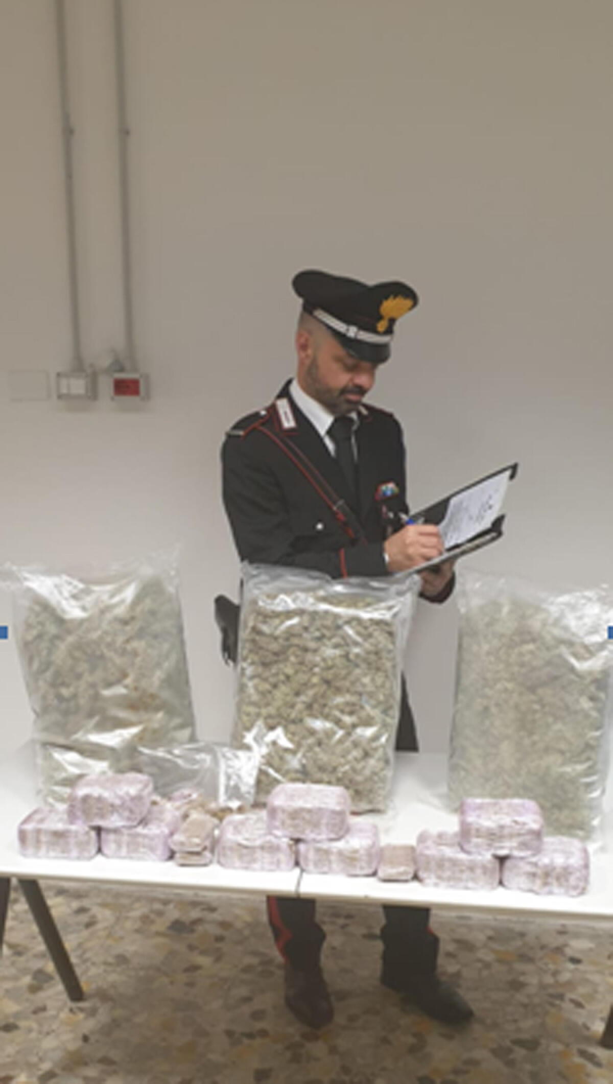 Non si ferma all’alt dei carabinieri,  28enne trasportava 8 kg di stupefacenti. Arrestato a Sabaudia - 