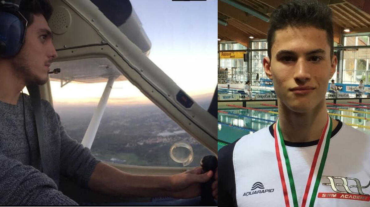 Ultraleggero precipitato a Nettuno, muoiono Gioele Rossetti e Fabio Lombini FOTO - 