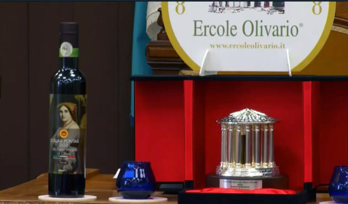 Premio Nazionale Ercole Olivario 2020, trionfa l'EVO itrana - 