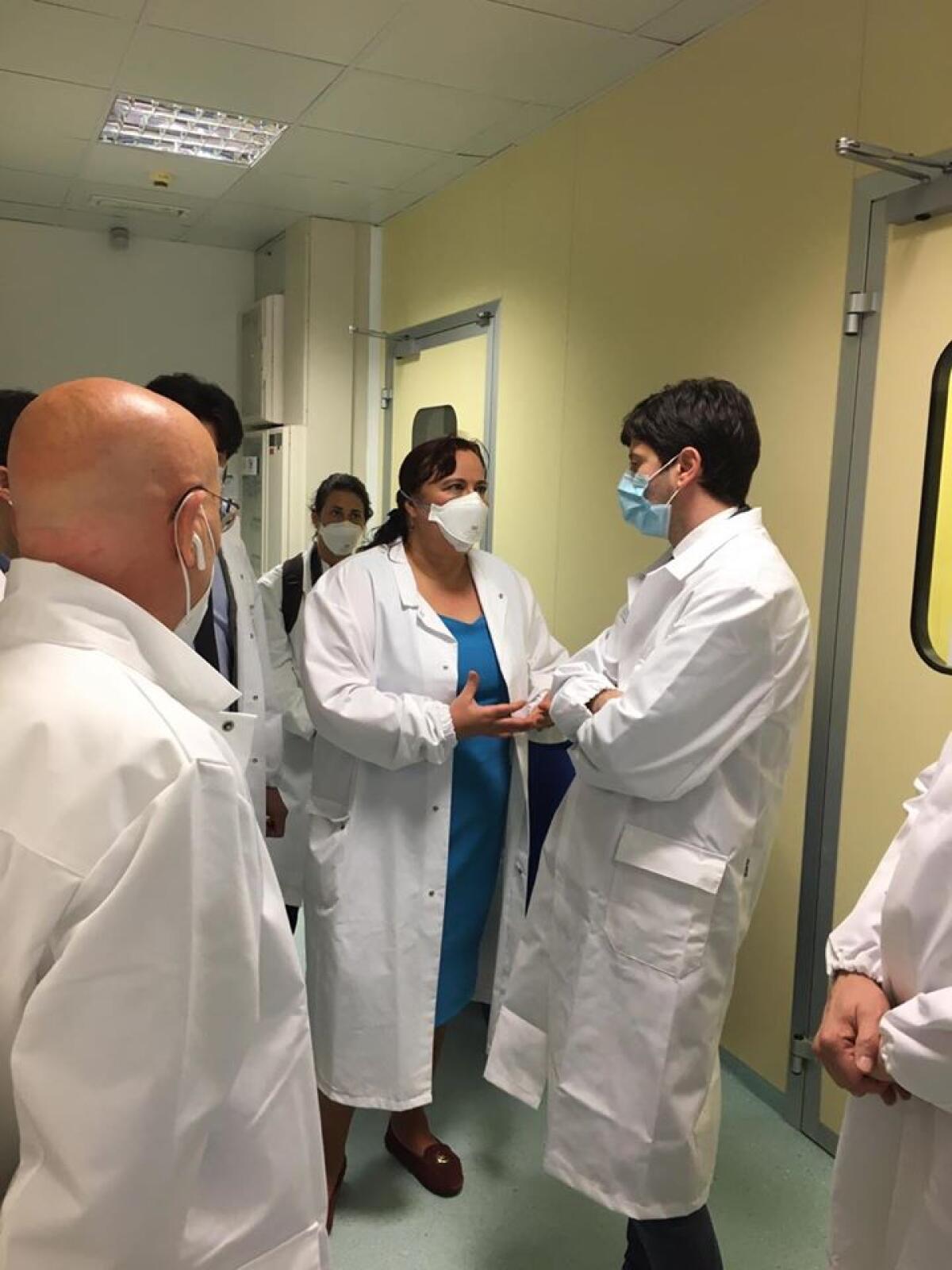 Il Ministro Speranza in visita alla Irbm di Pomezia: "Orgogliosi della ricerca italiana" FOTO - 