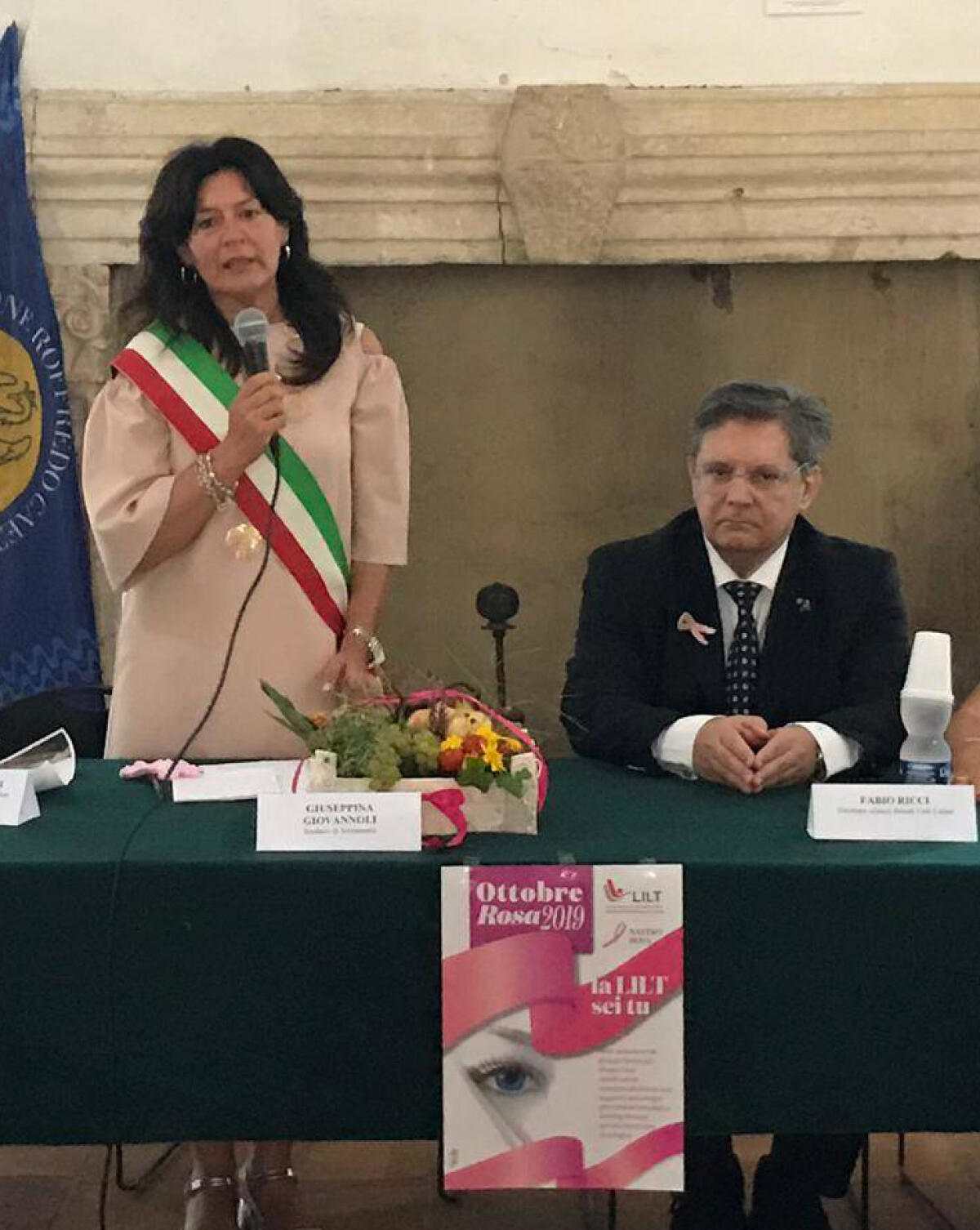 Il senologo Fabio Ricci e la senatrice Liliana Segre cittadini onorari di Sermoneta - 