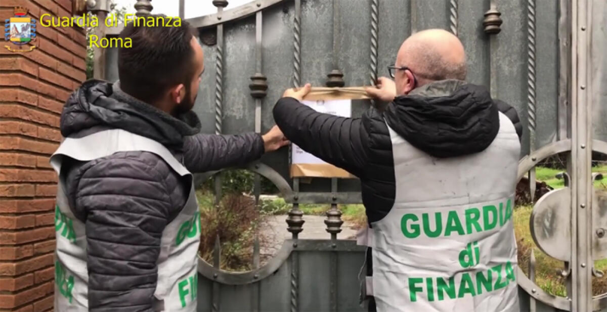 La Finanza di Roma confisca beni, anche ai Castelli Romani,  del valore di oltre 2 milioni di euro, ad un pregiudicato. Il VIDEO - 