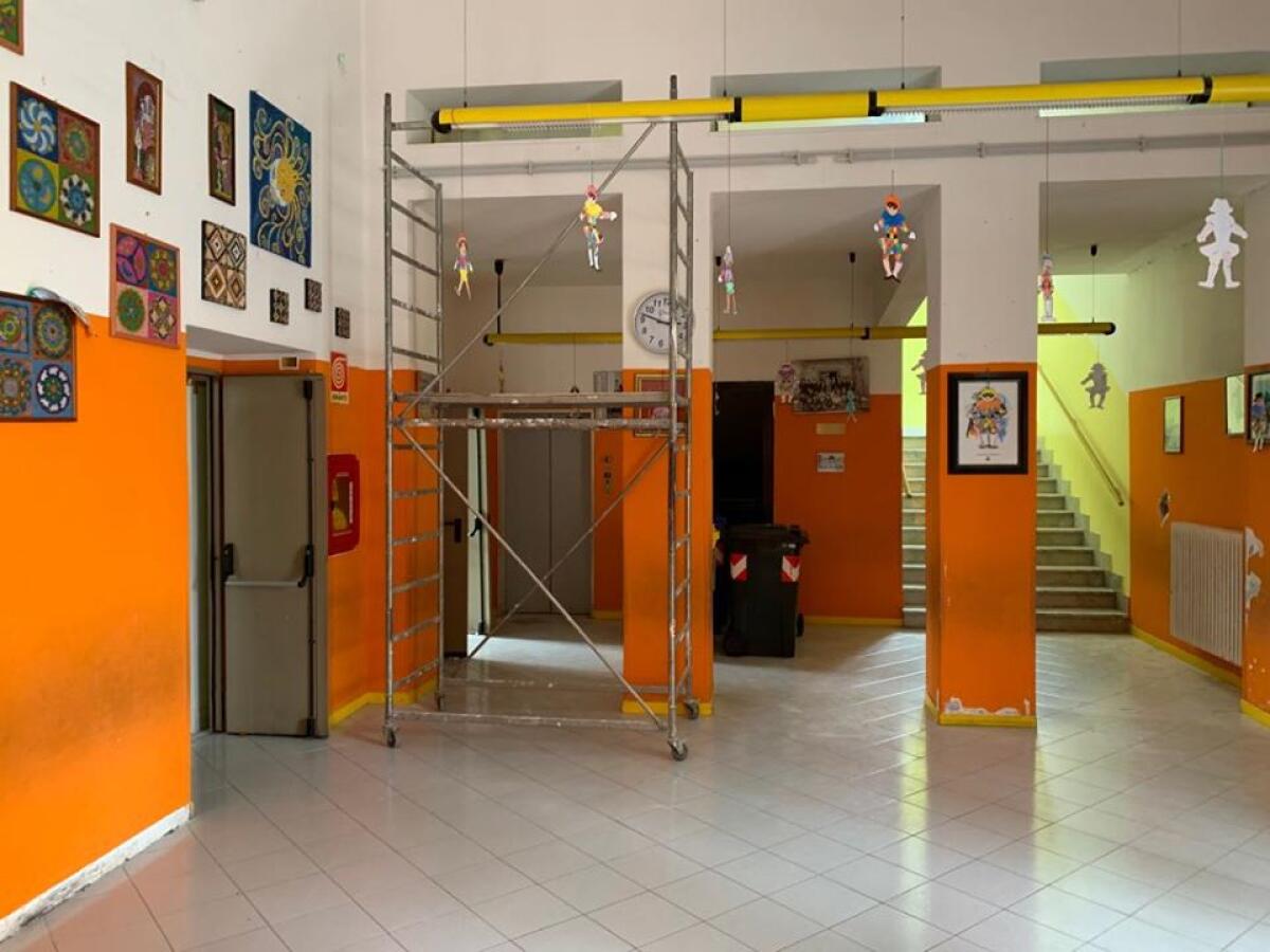 Lavori alla scuola primaria “Marconi” di Aprilia: sopralluogo dell’assessora Caporaso. - 