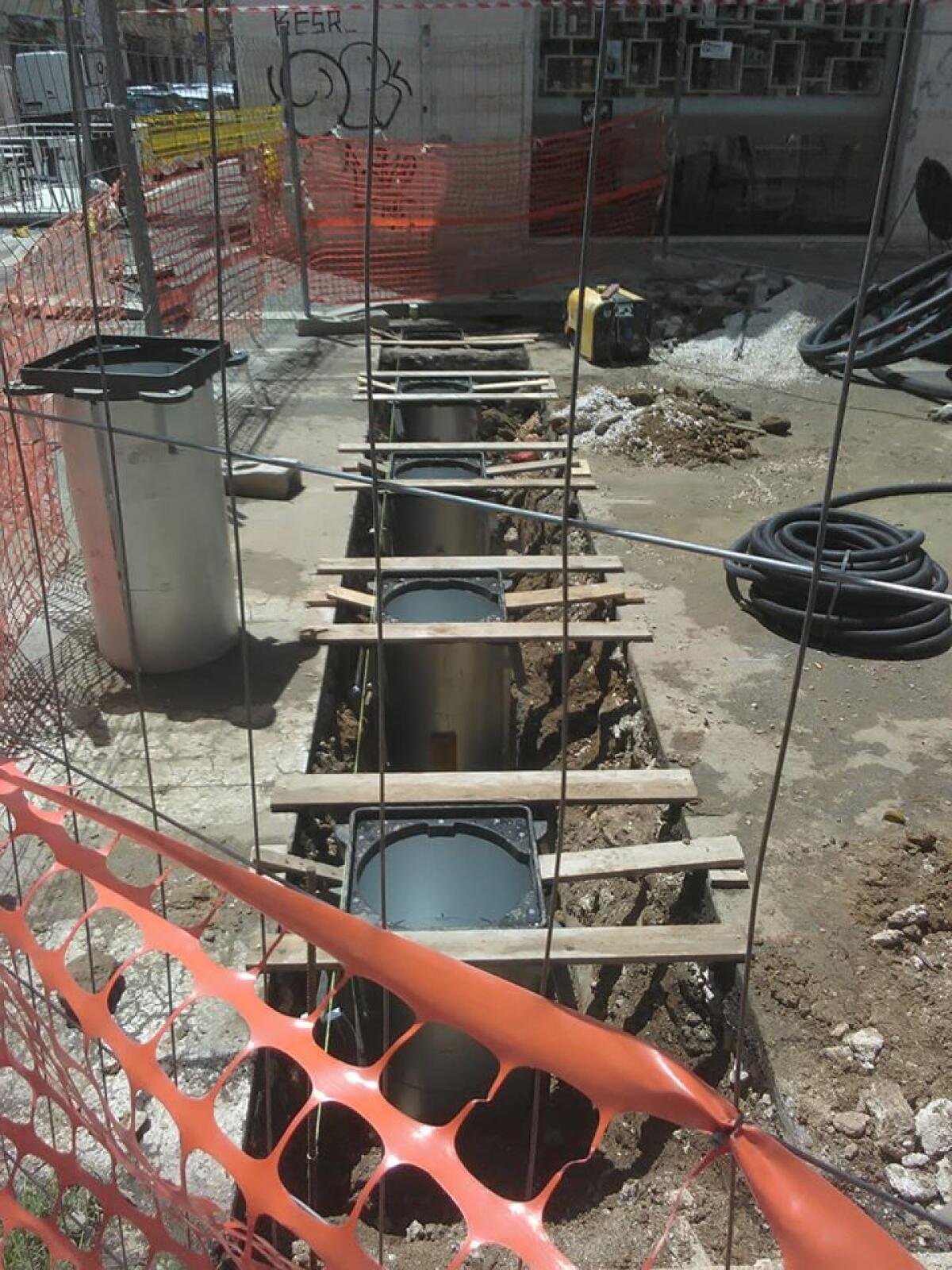 “Divertimento sicuro”, iniziati a Latina i lavori d’installazione dei dissuasori nella zona dei pub. - 