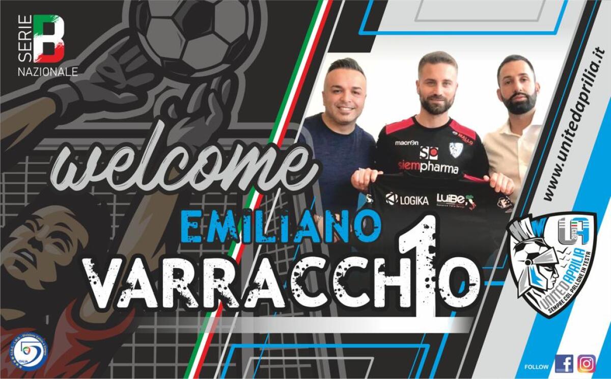 Futsal-mercato 2020: allo United Aprilia arriva Emiliano Varracchio - 