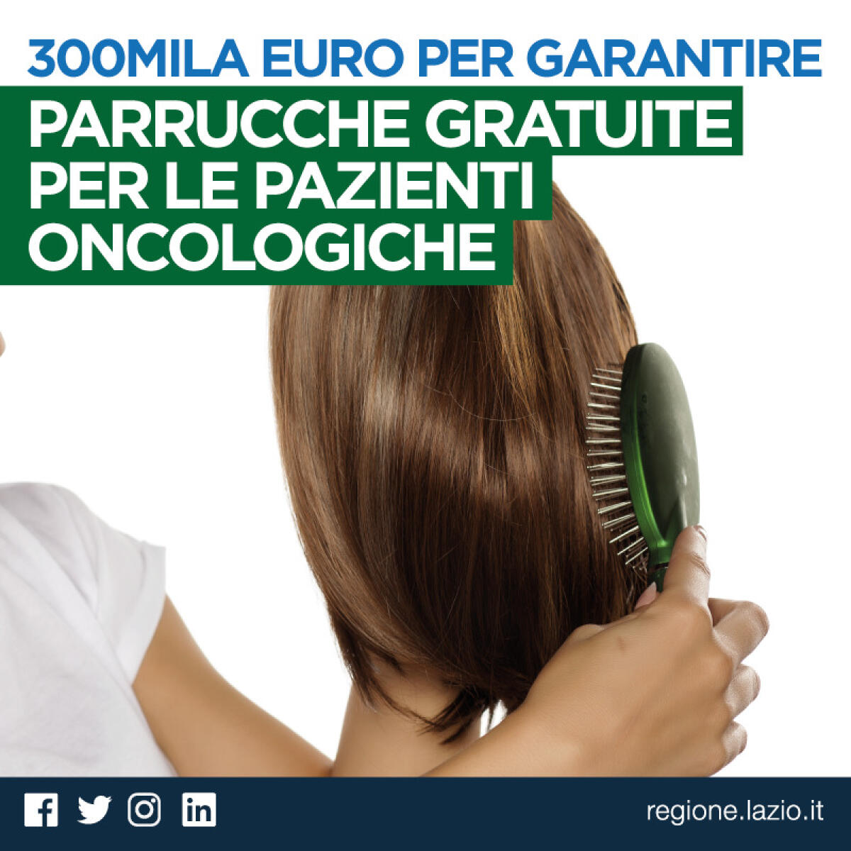 Malati oncologici: dalla Regione Lazio 300mila euro per parrucche gratuite. - 