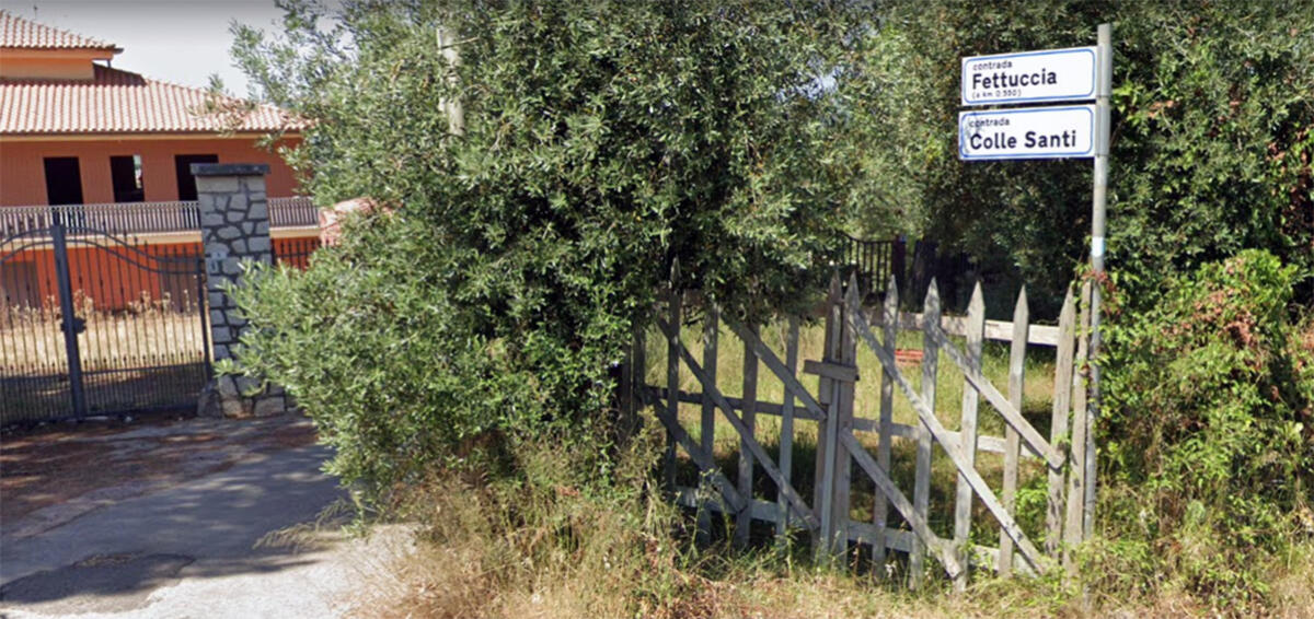 Cori, nuova paratia in contrada Fettuccia - Colle Santi - 