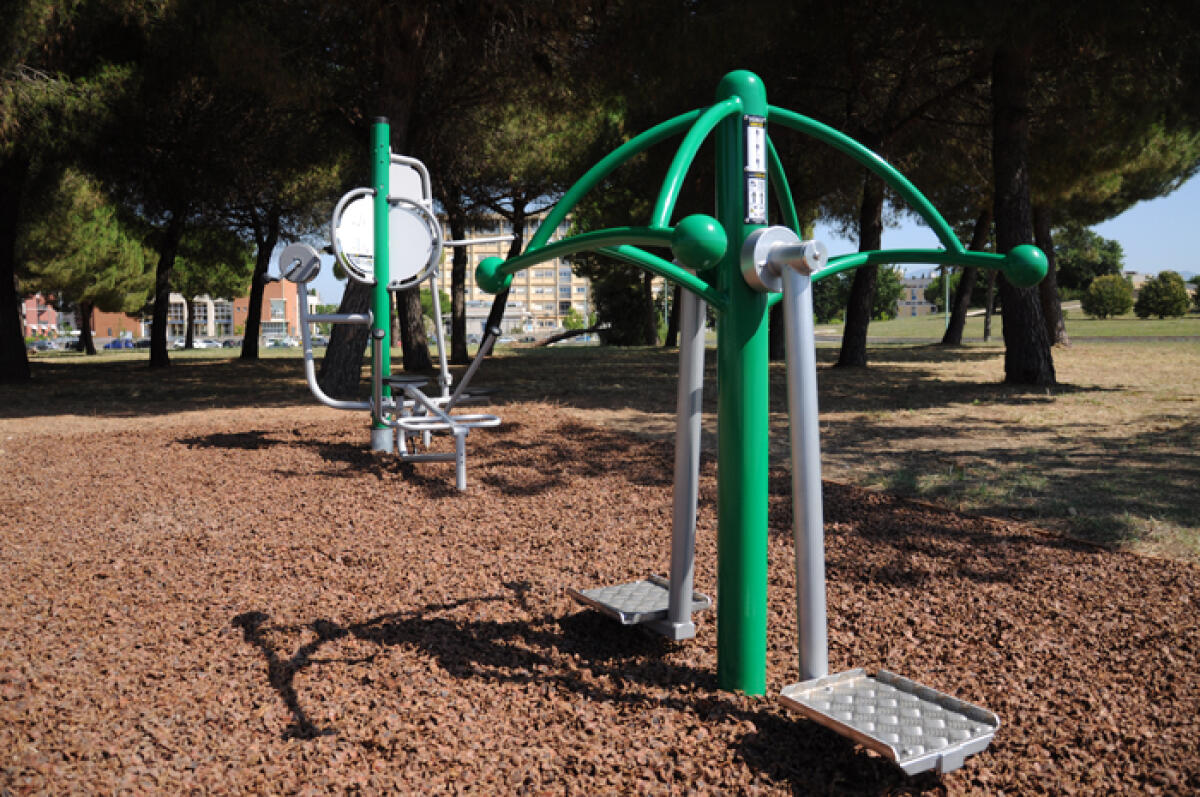 Inaugurata al Parco San Marco di Latina la prima “Area Fitness” comunale. Le FOTO - 