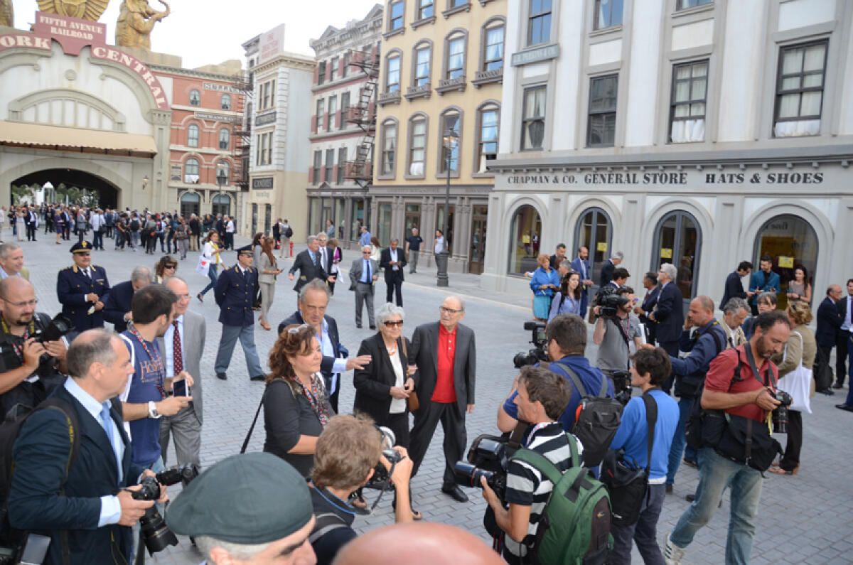 Le colonne sonore del Maestro Morricone protagoniste a Cinecittà World - 