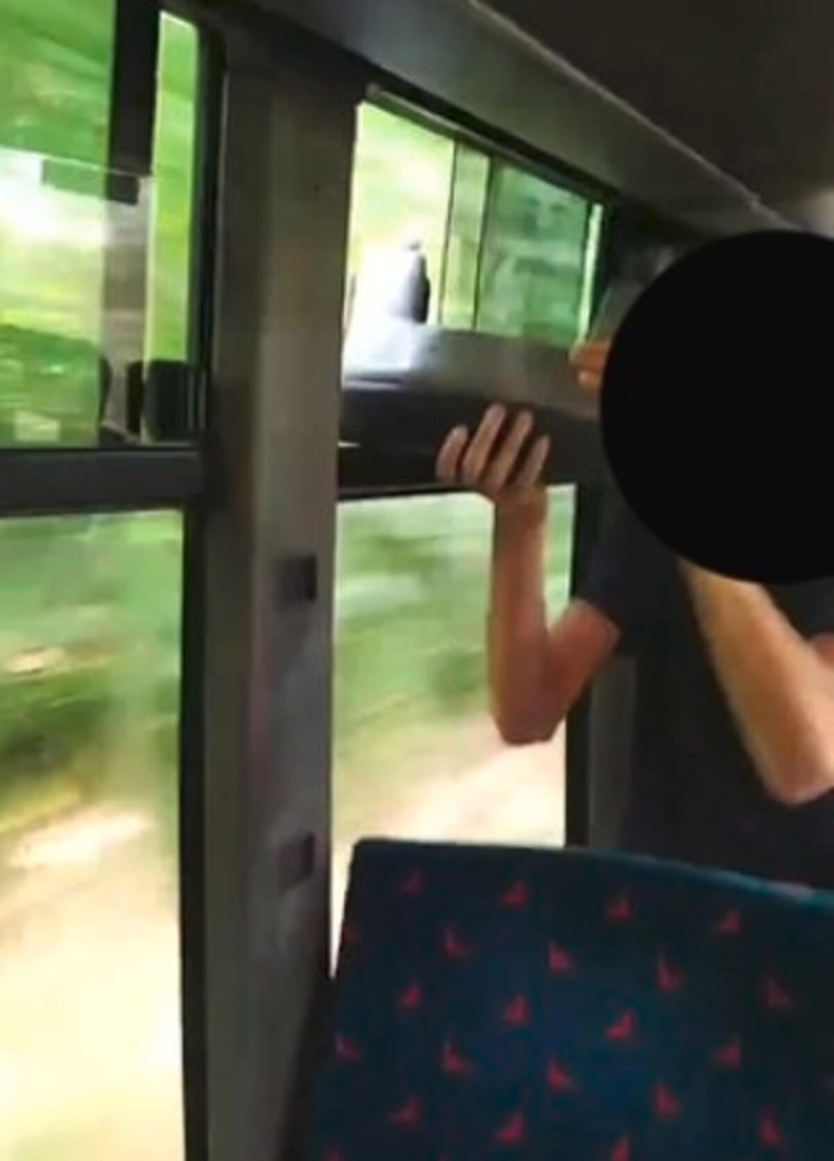 Lancia poggiatesta dal bus in corsa e posta il video sui social, denunciato da Cotral VIDEO - 