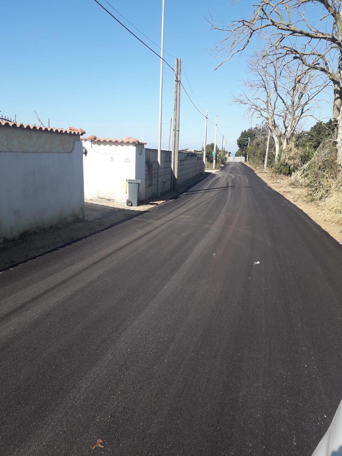 Anzio, ultimato il manto stradale dello Stradone del Sandalo - 