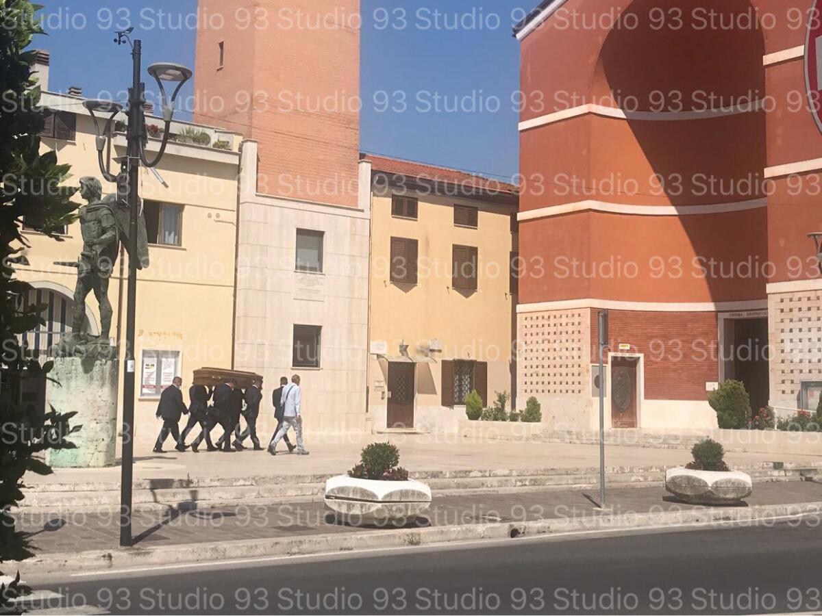 Aprilia, funerali in forma ridotta per Calogero Cortese FOTO - 